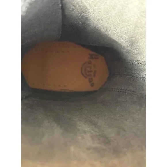 Dr. Martens 11300 Black Leather Tall Combat Boots 20 Eyelet Unisex - Picture 13 of 15